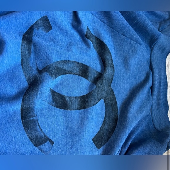 Blue cotton sweater cute & comfy ⛔️NO TRADE, NO RETURN. - Picture 6 of 8